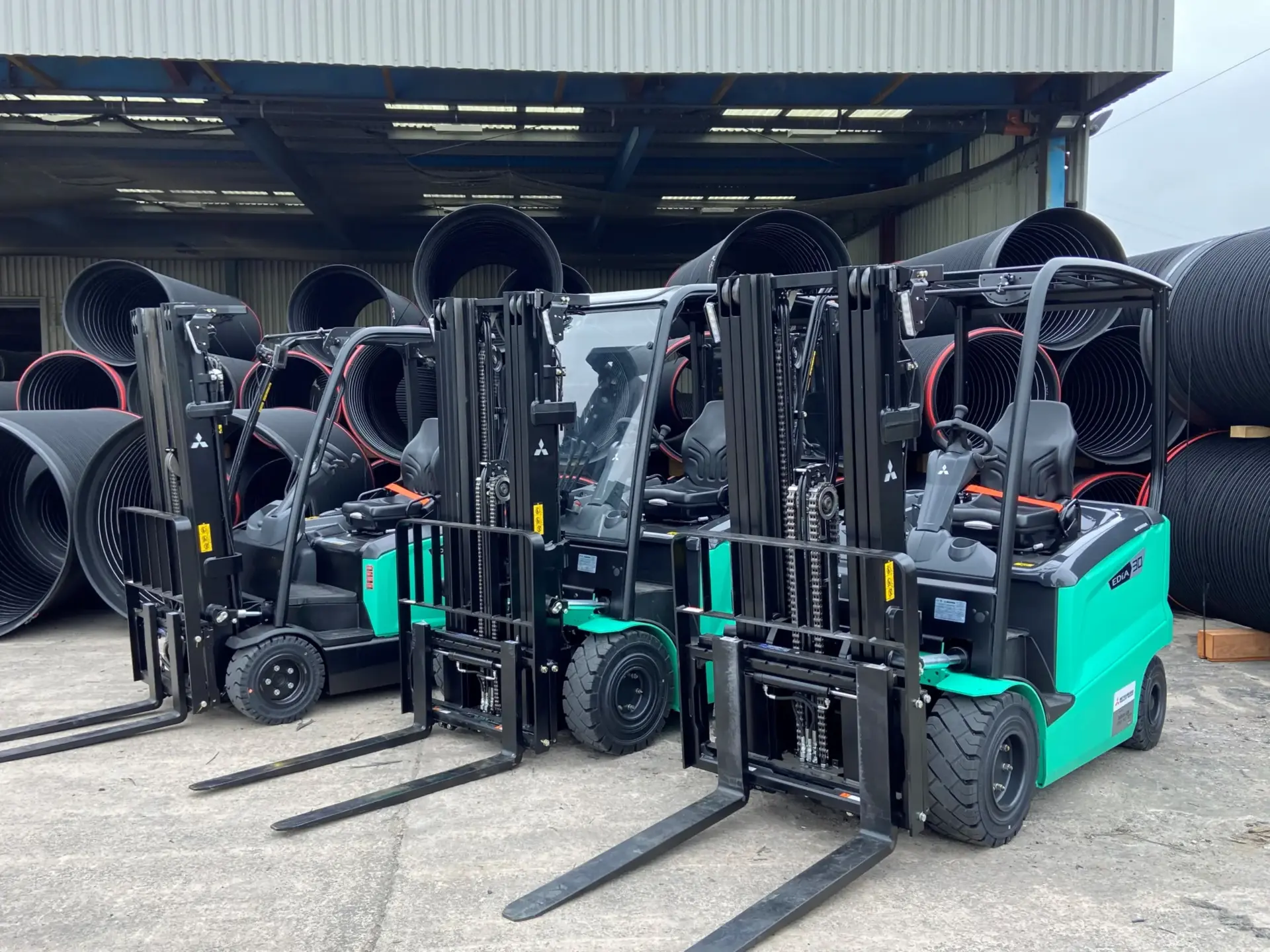 3 EDiA heftruck van Logisnext