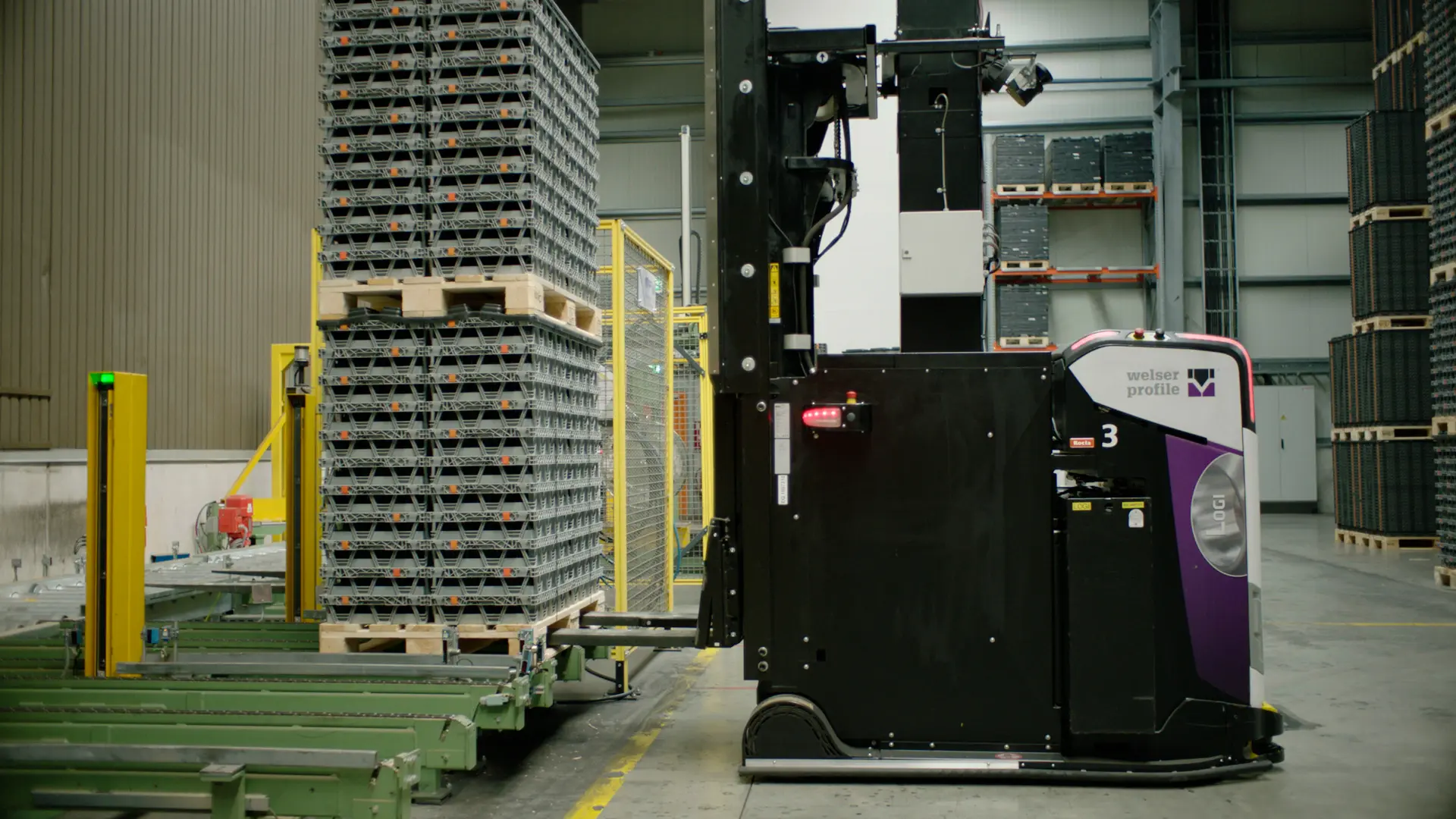 Transportsysteem met AGV van Logisnext