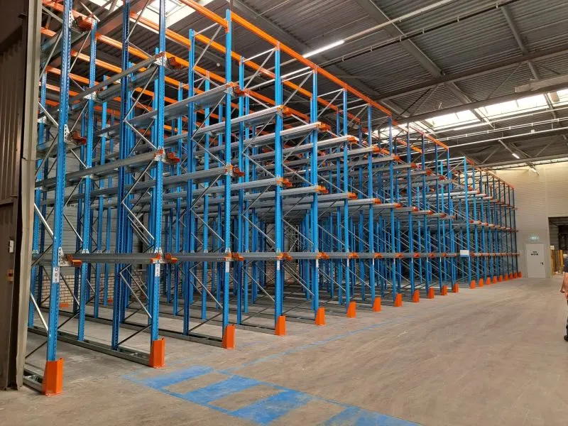 Magazijnstelling oplossing